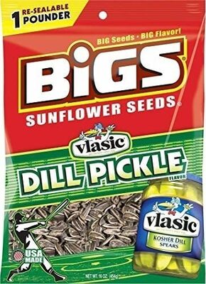 Dill Pickle Flavor Sunflower Seeds, Dill Pickle