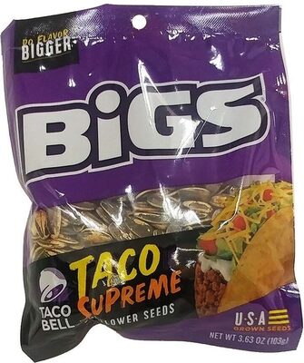 Taco Supreme Sunflower Seeds, Taco Supreme