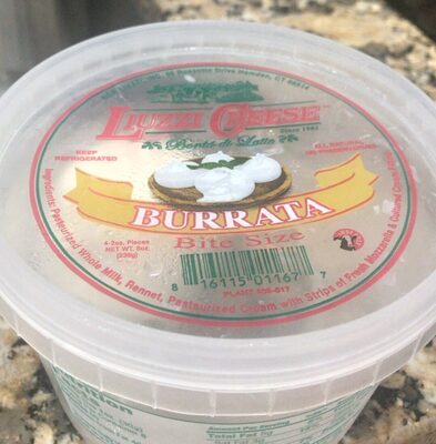 Fresh Mozzarella Burrata, Mozzarella
