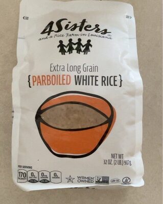 Parboiled White Extra Long Grain Enriched Rice, Parboiled White