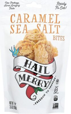 Caramel Sea Salt Coconut Cookie Dough Bites, Caramel Sea Salt