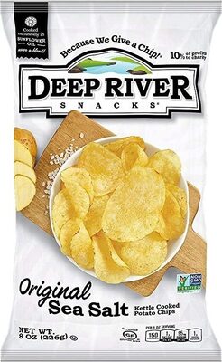 Original Sea Salt Kettle Cooked Potato Chips, Sea Salt