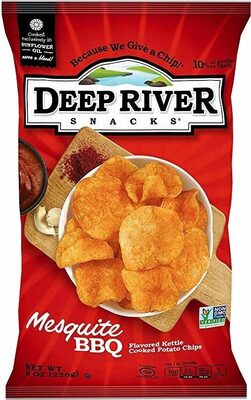 Mesquite BBQ Flavored Kettle Cooked Potato Chips, Mesquite BBQ