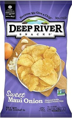 Sweet Maui Onion Flavored Kettle Cooked Potato Chips, Onion