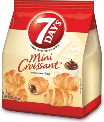 Mini Croissant With Cocoa Filling, Cocoa