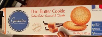 Thin Cookie, Salted Butter Caramel & Vanilla