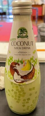 Melon Flavor With Nata De Coco Non Dairy Coconut Milk Drink, Melon