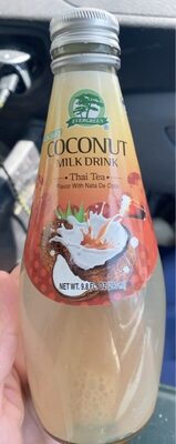 Coconut Milk Drink Thai Tea, Coconut Milk