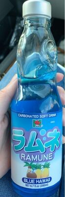 Blue Hawaii Carbonated Soft Drink, Blue Hawaii