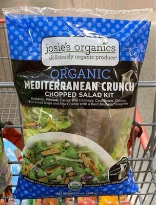 Organic Mediterranean Crunch Chopped Salad Kit, Mediterranean Crunch