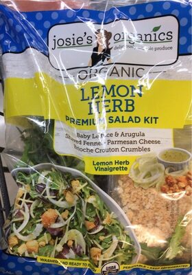 Lemon Herb Vinaigrette Organic Premium Salad Kit, Lemon Herb Vinaigrette