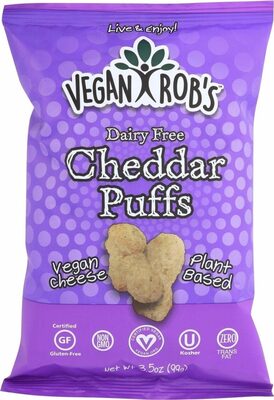 Cheddar Dairy Free Puffs, Cheddar