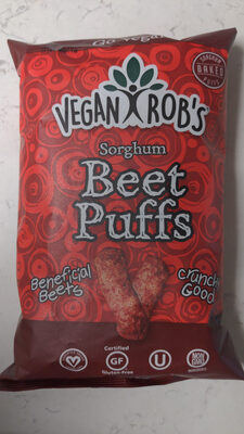 Beet Sorghum Puffs, Beet
