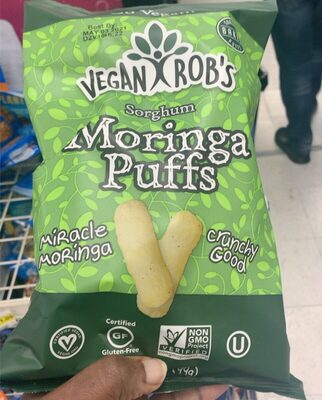 Moringa Sorghum Puffs, Moringa