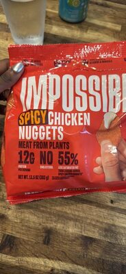 Spicy Chicken Nuggets Made From Plants, Spicy Chicken