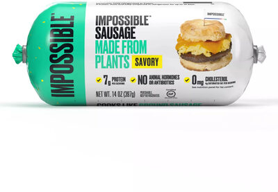 Savory Sausage Made From Plants, Savory
