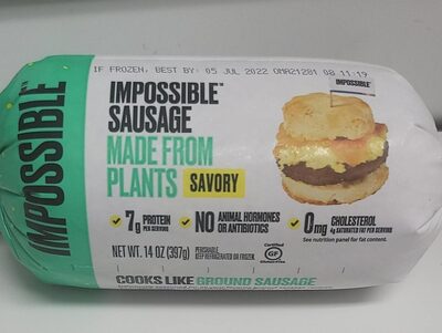 Savory Ground Sausage, Savory