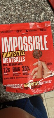 Homestyle Meatballs Made From Plants, Homestyle
