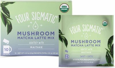 Matcha Think Latte Mix With Lion's Mane, Matcha With Lion's Mane