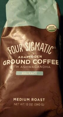 Medium Roast Balance Adaptogen With Ashwagandha Ground Coffee, Balance