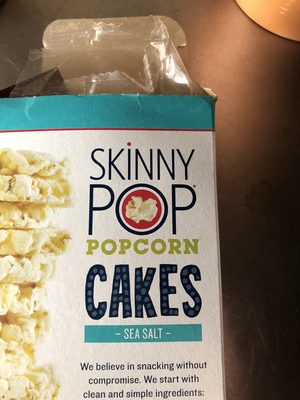 Sea Salt Cakes Popcorn, Sea Salt