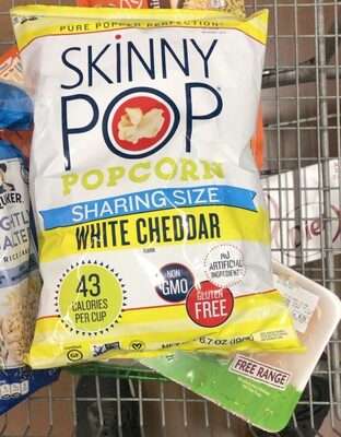 White Cheddar Flavor Popcorn, White Cheddar