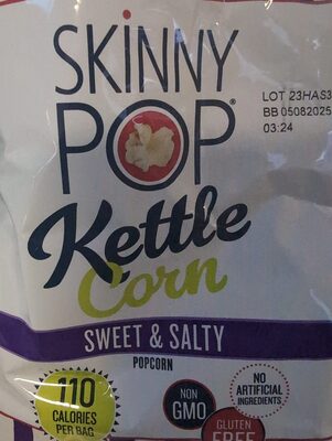 Sweet & Salty Kettle Popcorn, Sweet & Salty