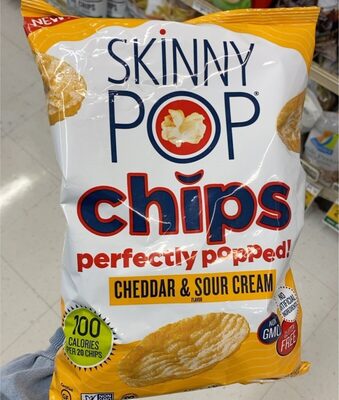 Cheddar & Sour Cream Flavor Chips, Cheddar & Sour Cream