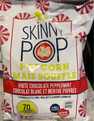 White Chocolate Peppermint Popcorn, White Chocolate Peppermint