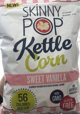 Sweet Vanilla Kettle Corn, Vanilla