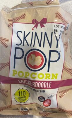 Snickrdoodle Flavored Kettle Popcorn, Snickerdoodle