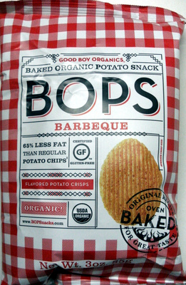 Good Boy Organics, Bops, Baked Organic Potato Snacks, Barbeque, Barbeque