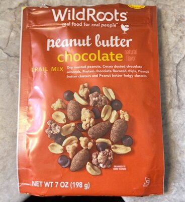 Peanut Butter Chocolate Flavor Dry Roasted Peanuts, Cocoa Dusted Chocolate Almonds, Protein Chocolate Flavored Chips, Peanut Butter Clusters And Peanut Butter Fudgy Clusters Trail Mix, Peanut Butter Chocolate