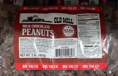 Milk Chocolate Peanuts, Milk Chocolate