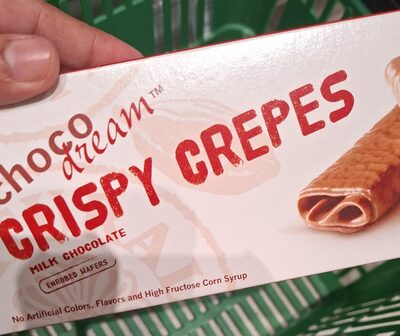 Crispy Crepes Chocodream Belgian Milk Chocolate, Crispy Crepes
