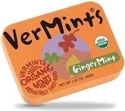 Gingermint Organic Mints, Ginger