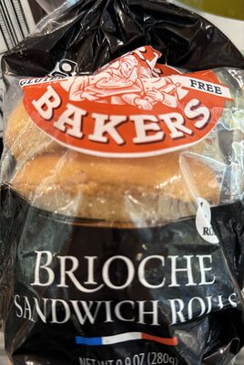 Gluten Free Brioche Sandwich Rolls