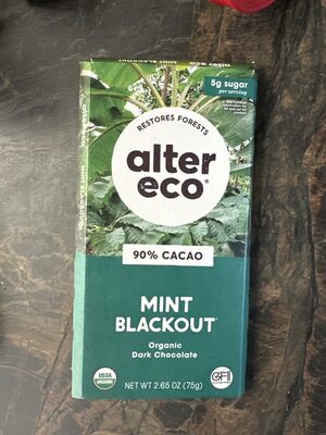 Crisp Mint Organic Chocolate, Crisp Mint