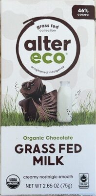 Chocolate Organic Classic Grass Fed Milk, Chocolate