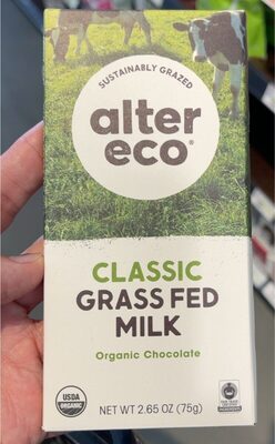 Organic Chocolate Grass Fed Milk With Rice Crunch, Rice Crunch