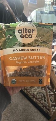 Cashew Butter Organic Granola, Cashew Butter