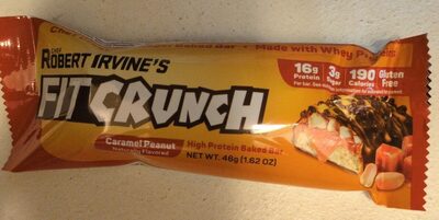 Caramel Peanut Whey Protein Baked Bar, Caramel Peanut
