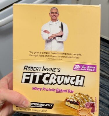 Peanut Butter And Jelly Whey Protein Baked Bars, Peanut Butter And Jelly
