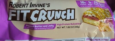 Peanut Butter And Jelly High Protein Baked Bar, Peanut Butter And Jelly