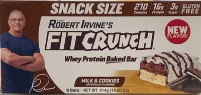 Milk & Cookies Whey Protein Baked Bars, Milk & Cookies