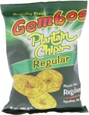 Gembos, Plantain Chips