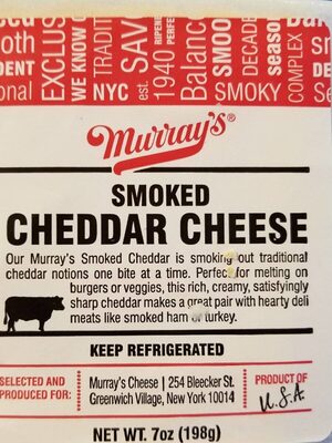 Smoked Cheddar Cheese, Smoked