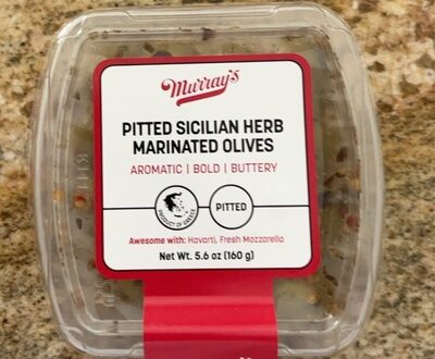 Pitted Sicilian Herb Marinated Olives
