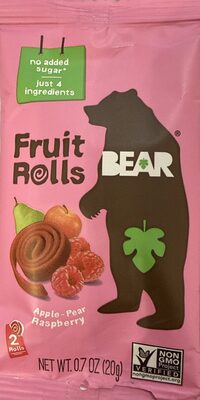Raspberry Fruit Rolls, Raspberry
