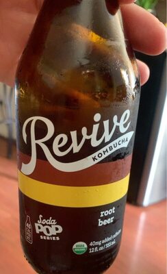 Root Beer Kombucha Soda Pop Series, Root Beer